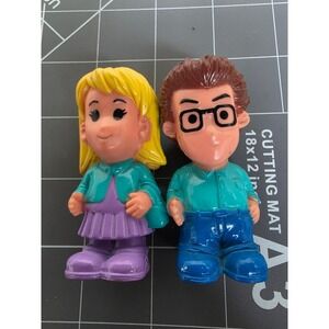 Keenway My Happy Family Mom and Dad Figures 2.25"